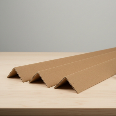 Kantenschutz für Paletten auf Tisch